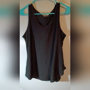 Chic Black Sleeveless Tank TopNWOT
